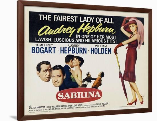 Sabrina, 1954-null-Framed Art Print