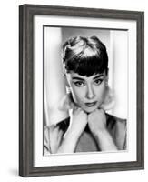 Sabrina, Audrey Hepburn, Directed by Billy Wilder, 1954-null-Framed Photo