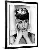 Sabrina, Audrey Hepburn, Directed by Billy Wilder, 1954-null-Framed Photo