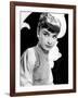 Sabrina, Audrey Hepburn, Directed by Billy Wilder, 1954-null-Framed Photo