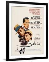 Sabrina, Audrey Hepburn, Directed by Billy Wilder, 1954-null-Framed Giclee Print