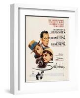 Sabrina, Audrey Hepburn, Directed by Billy Wilder, 1954-null-Framed Giclee Print