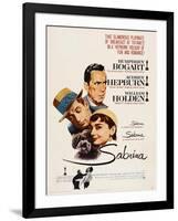 Sabrina, Audrey Hepburn, Directed by Billy Wilder, 1954-null-Framed Giclee Print