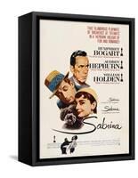 Sabrina, Audrey Hepburn, Directed by Billy Wilder, 1954-null-Framed Stretched Canvas