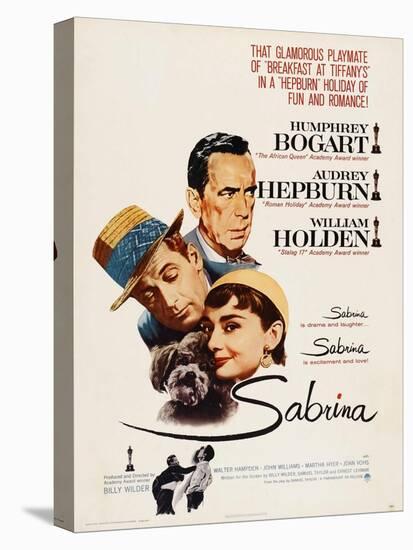 Sabrina, Audrey Hepburn, Directed by Billy Wilder, 1954-null-Stretched Canvas