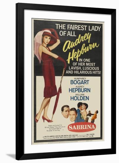 Sabrina Fair, 1954, "Sabrina" Directed by Billy Wilder-null-Framed Giclee Print