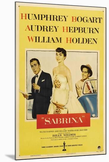 Sabrina Fair, 1954, "Sabrina" Directed by Billy Wilder-null-Mounted Giclee Print