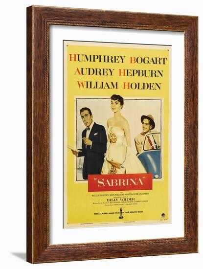 Sabrina Fair, 1954, "Sabrina" Directed by Billy Wilder-null-Framed Giclee Print