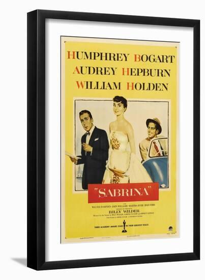 Sabrina Fair, 1954, "Sabrina" Directed by Billy Wilder-null-Framed Giclee Print