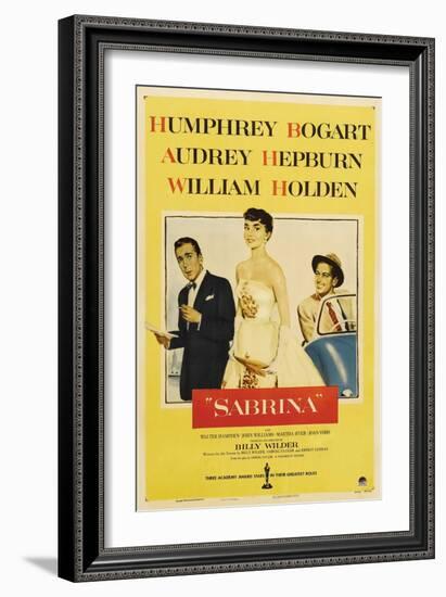 Sabrina Fair, 1954, "Sabrina" Directed by Billy Wilder-null-Framed Giclee Print