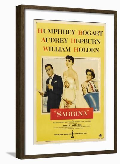 Sabrina Fair, 1954, "Sabrina" Directed by Billy Wilder-null-Framed Giclee Print