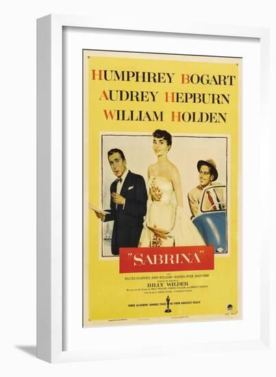 Sabrina Fair, 1954, "Sabrina" Directed by Billy Wilder-null-Framed Premium Giclee Print