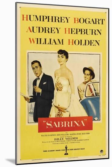 Sabrina Fair, 1954, "Sabrina" Directed by Billy Wilder-null-Mounted Premium Giclee Print