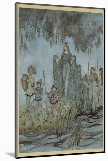 Sabrina Fair-Arthur Rackham-Mounted Photographic Print