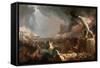 Sac De Rome (455) - Le Destin Des Empires - Destruction - Par Thomas Cole - 1836- New York Historic-Thomas Cole-Framed Stretched Canvas