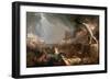 Sac De Rome (455) - Le Destin Des Empires - Destruction - Par Thomas Cole - 1836- New York Historic-Thomas Cole-Framed Premium Giclee Print