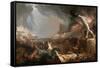 Sac De Rome (455) - Le Destin Des Empires - Destruction - Par Thomas Cole - 1836- New York Historic-Thomas Cole-Framed Stretched Canvas