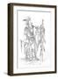 Sac or Fox Brave, 1841-Myers and Co-Framed Giclee Print