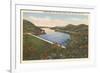 Sacandaga Reservoir Dam, Adirondacks, New York-null-Framed Premium Giclee Print