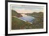 Sacandaga Reservoir Dam, Adirondacks, New York-null-Framed Premium Giclee Print