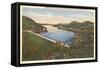 Sacandaga Reservoir Dam, Adirondacks, New York-null-Framed Stretched Canvas