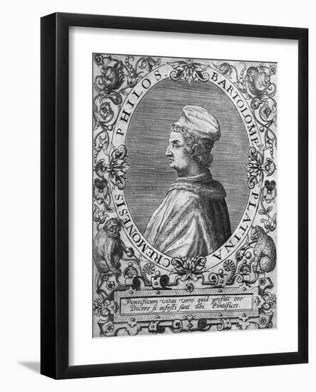 Sacchi, Platina-Theodor de Bry-Framed Art Print