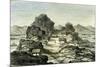 Sachaca Village 1869, Peru-null-Mounted Giclee Print