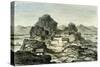 Sachaca Village 1869, Peru-null-Stretched Canvas