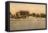 Sachem Head Hotel, Guilford, Connecticut-null-Framed Stretched Canvas