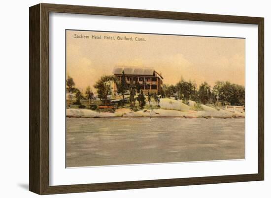 Sachem Head Hotel, Guilford, Connecticut-null-Framed Art Print