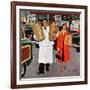 "Sack Full of Trouble", April 14, 1956-Richard Sargent-Framed Giclee Print