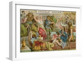 Sack of Rome by the Vandals, 455-null-Framed Giclee Print