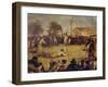 Sack Race, Italy, 19th Century-null-Framed Giclee Print