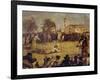 Sack Race, Italy, 19th Century-null-Framed Giclee Print