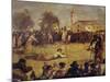 Sack Race, Italy, 19th Century-null-Mounted Giclee Print