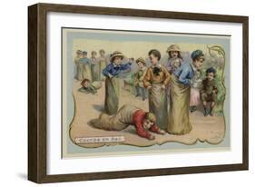 Sack Race-null-Framed Giclee Print