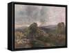 'Sackbridge Hall, Near Lowther', c1928-Peter De Wint-Framed Stretched Canvas