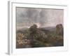 'Sackbridge Hall, Near Lowther', c1928-Peter De Wint-Framed Giclee Print