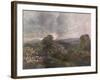 'Sackbridge Hall, Near Lowther', c1928-Peter De Wint-Framed Giclee Print