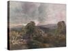 'Sackbridge Hall, Near Lowther', c1928-Peter De Wint-Stretched Canvas