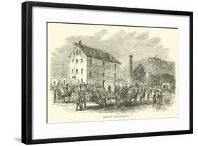 Sacking a Flour Mill, July 1864-null-Framed Giclee Print