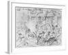 Sacking of Fredericksburg-null-Framed Giclee Print