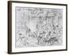 Sacking of Fredericksburg-null-Framed Giclee Print