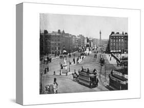 Sackville Street, Dublin, Late 19th Century-John L Stoddard-Stretched Canvas