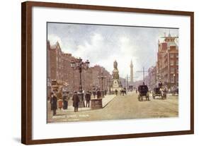 Sackville Street, Dublin, Via Holyhead-null-Framed Photographic Print