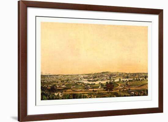 Saco, and Biddeford, Me, Between 1850 and 1870-null-Framed Giclee Print