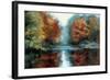 Saco River-Esther Engelman-Framed Art Print