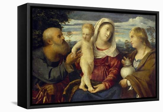 Sacra Conversazione, 16th Century-Jacopo Palma-Framed Stretched Canvas