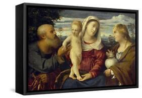 Sacra Conversazione, 16th Century-Jacopo Palma-Framed Stretched Canvas