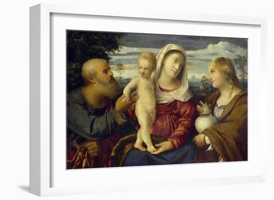 Sacra Conversazione, 16th Century-Jacopo Palma-Framed Giclee Print